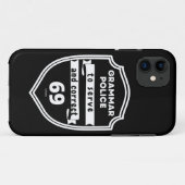 Coques Case-Mate iPhone POLICE GRAMMAR POUR SERVIR ET CORRECTER drôle (Dos (Horizontal))