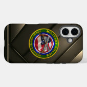 Coques Case-Mate iPhone Police militaire (Verso (horizontal))