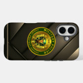Coques Case-Mate iPhone Police militaire (Verso (horizontal))