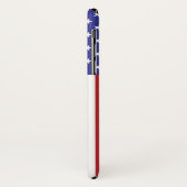 Coques Case-Mate iPhone police mince ligne bleue américains drapeau améric (Dos/Gauche)