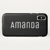 Coques Case-Mate iPhone Police moderne (Dos (Horizontal))