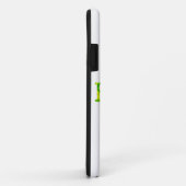 Coques Case-Mate iPhone Police verte et jaune du Brésil (Dos/Droite)