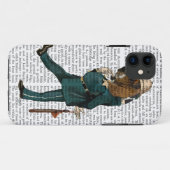 Coques Case-Mate iPhone Policier de Basset Hound (Dos (Horizontal))
