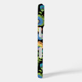 Coques Case-Mate iPhone Polish Wycinanki Floral on Black (Verso / Droite)