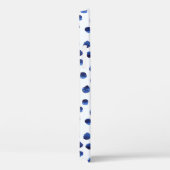 Coques Case-Mate iPhone Polka Bleue : Aquarelle Point sans joint. (Verso / Droite)