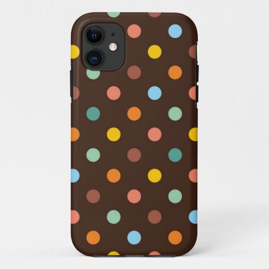 Coques Case-Mate iPhone Polka dot (Dos)