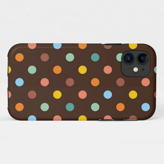 Coques Case-Mate iPhone Polka dot (Dos (Horizontal))