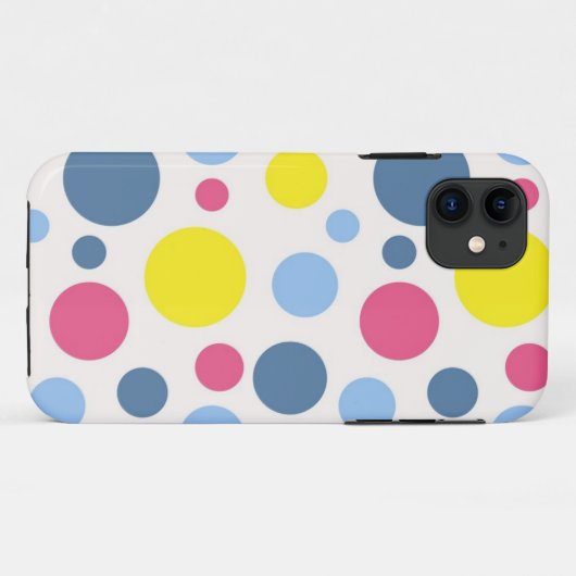 Coques Case-Mate iPhone Polka dot (Dos (Horizontal))