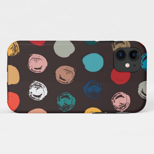 Coques Case-Mate iPhone Polka dot (Dos (Horizontal))