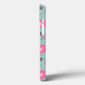 Coques Case-Mate iPhone Polka Dot Birds and Flowers (Verso / Gauche)