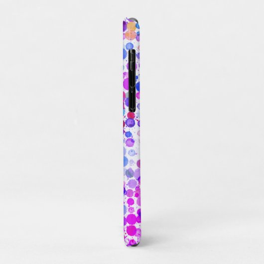 Coques Case-Mate iPhone Polka Dot Pixel (Dos/Gauche)