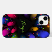Coques Case-Mate iPhone Pollen fractal (Verso (horizontal))