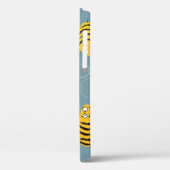 Coques Case-Mate iPhone Pollinant Les Abeilles, Flower Garden Scene. (Verso / Gauche)
