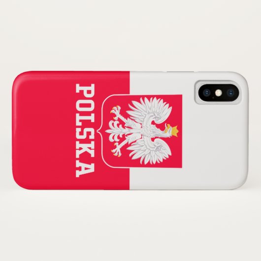 Coques Case-Mate iPhone Pologne (Dos (Horizontal))