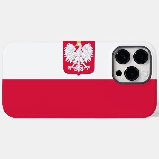 Coques Case-Mate iPhone Pologne (Verso (horizontal))