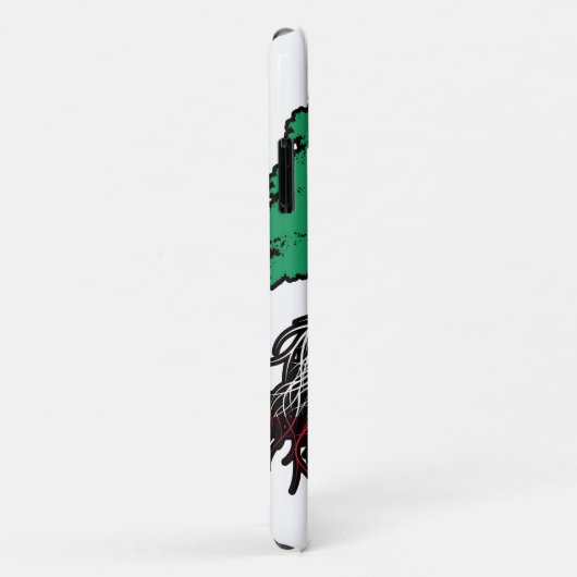Coques Case-Mate iPhone Pologne Pologne Irlande Irlande Arbre drapeau (Dos/Droite)