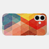 Coques Case-Mate iPhone Polygone Abstrait (Verso (horizontal))