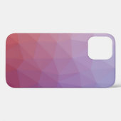 Coques Case-Mate iPhone polygone abstrait. Illustration abstraite moderne (Verso (horizontal))