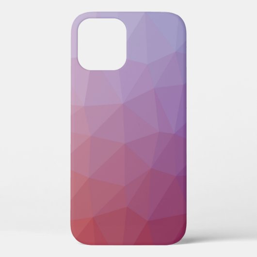 Coques Case-Mate iPhone polygone abstrait. Illustration abstraite moderne (Verso)