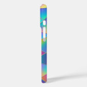 Coques Case-Mate iPhone Polygone iridescent (Verso / Gauche)