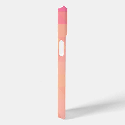 Coques Case-Mate iPhone Polygone rose (Verso / Droite)