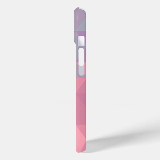 Coques Case-Mate iPhone Polygone rose (Verso / Gauche)