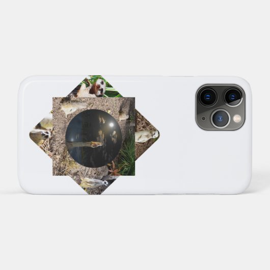 Coques Case-Mate iPhone Polyscope de Meerkat, (Dos (Horizontal))