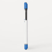 Coques Case-Mate iPhone Pom-pom girl bleu personnalisé (Dos/Gauche)