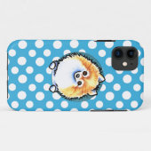 Coques Case-Mate iPhone Pomeranian Pois (Dos (Horizontal))