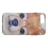 COQUES Case-Mate iPhone POMERANIEN DOUX OR (Dos (Horizontal))