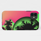 Coques Case-Mate iPhone pomme aigre fractale (Dos (Horizontal))