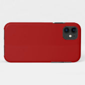 Coques Case-Mate iPhone Pomme bonbon foncé rouge (Dos (Horizontal))