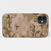 Coques Case-Mate iPhone Pomme Camouflage de sable du désert (Dos (Horizontal))