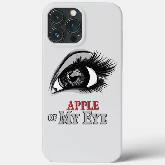 Coques Case-Mate iPhone Pomme de mes yeux Beaux yeux Eyelashes Art (Verso)