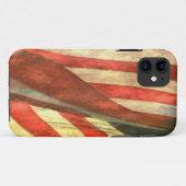 Coques Case-Mate iPhone Pomme Drapeau Américain (Dos (Horizontal))