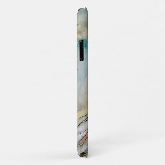 Coques Case-Mate iPhone Pomme Dreamy Blue Enk Design (Dos/Droite)