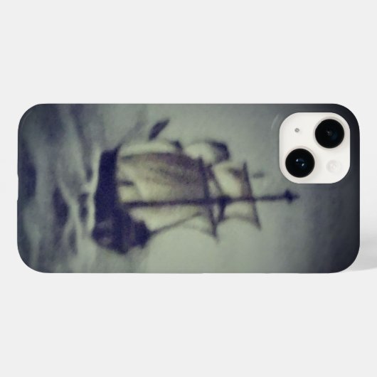 Coques Case-Mate iPhone pomme i phone 14 LA CONCEPTION DE NAVIRE (Verso (horizontal))