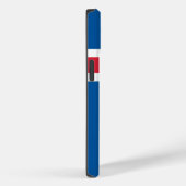 Coques Case-Mate iPhone Pomme patriotique 14 Coque-Mate, drapeau islandais (Verso / Droite)