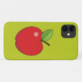Coques Case-Mate iPhone Pomme rouge (Dos (Horizontal))