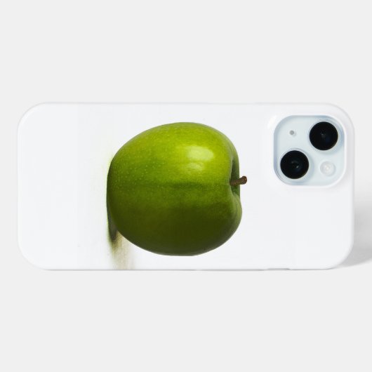 Coques Case-Mate iPhone Pomme verte iphcnm (Verso (horizontal))