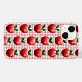 Coques Case-Mate iPhone Pommes rouges (Verso (horizontal))