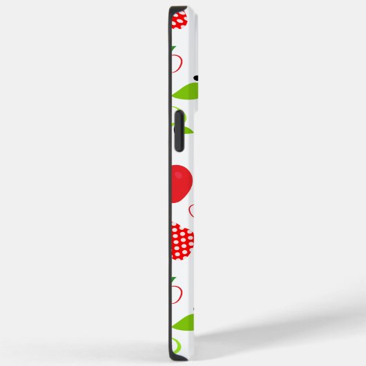 Coques Case-Mate iPhone Pommes rouges et vertes (Verso / Droite)