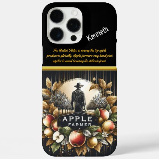 Coques Case-Mate iPhone Pommier Farmer Récolte Son Orchard (Verso)