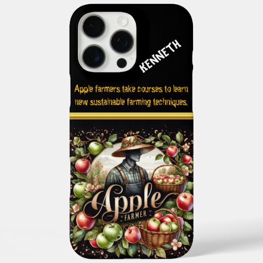 Coques Case-Mate iPhone Pommier Tending Orchards à l'aube (Verso)
