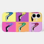 Coques Case-Mate iPhone Pompes Stiletto Pop Art / Chaussures / talons haut (Verso (horizontal))