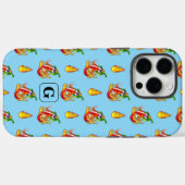 Coques Case-Mate iPhone Pompier et Motif de flamme Option initiale (Verso (horizontal))