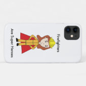 Coques Case-Mate iPhone Pompier Femme Super Héros Personnaliser (Dos (Horizontal))