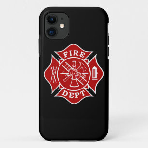 Coque iPhone 11 Pompier Maltese Cross Phone Case