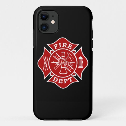 Coques Case-Mate iPhone Pompier Maltese Cross Phone Case (Dos)