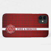 Coques Case-Mate iPhone Pompier Pompier et Secourir le téléphone (Dos (Horizontal))